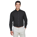 Devon & Jones Men's Crown Collection® Solid Broadcloth Woven Shirt