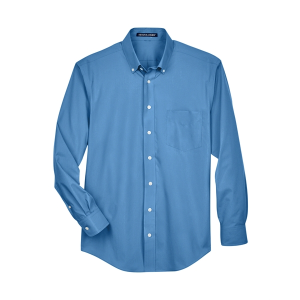 Devon & Jones Men's Crown Collection® Solid Broadcloth Woven Shirt