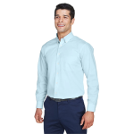 Devon & Jones Men's Crown Collection® Solid Broadcloth Woven Shirt